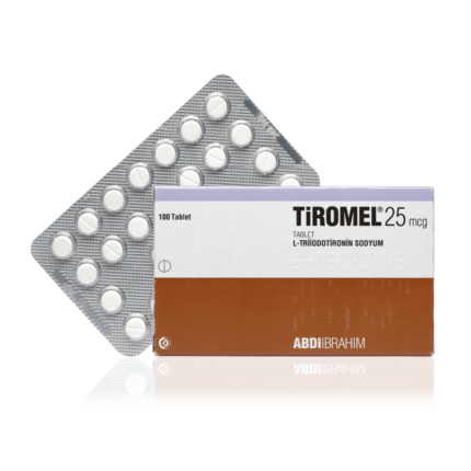 Abdi Ibrahim Pharma, Turkey Cytomel T3 25mcg Qty:100