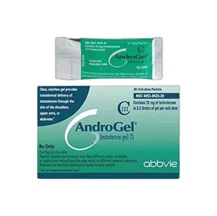 AndroGel TESTOSTERONE GEL 1% 2.5G [30 UNIT DOSE]