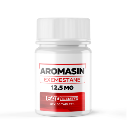 AROMASIN 12.5 mg Exemestane - Qty : 50 - F-40 Biotech Germany (anti-estrogen)