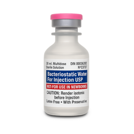 Bacteriostatic Water (Pfizer) 30ml Multidose Vial (peptides/hgh etc)