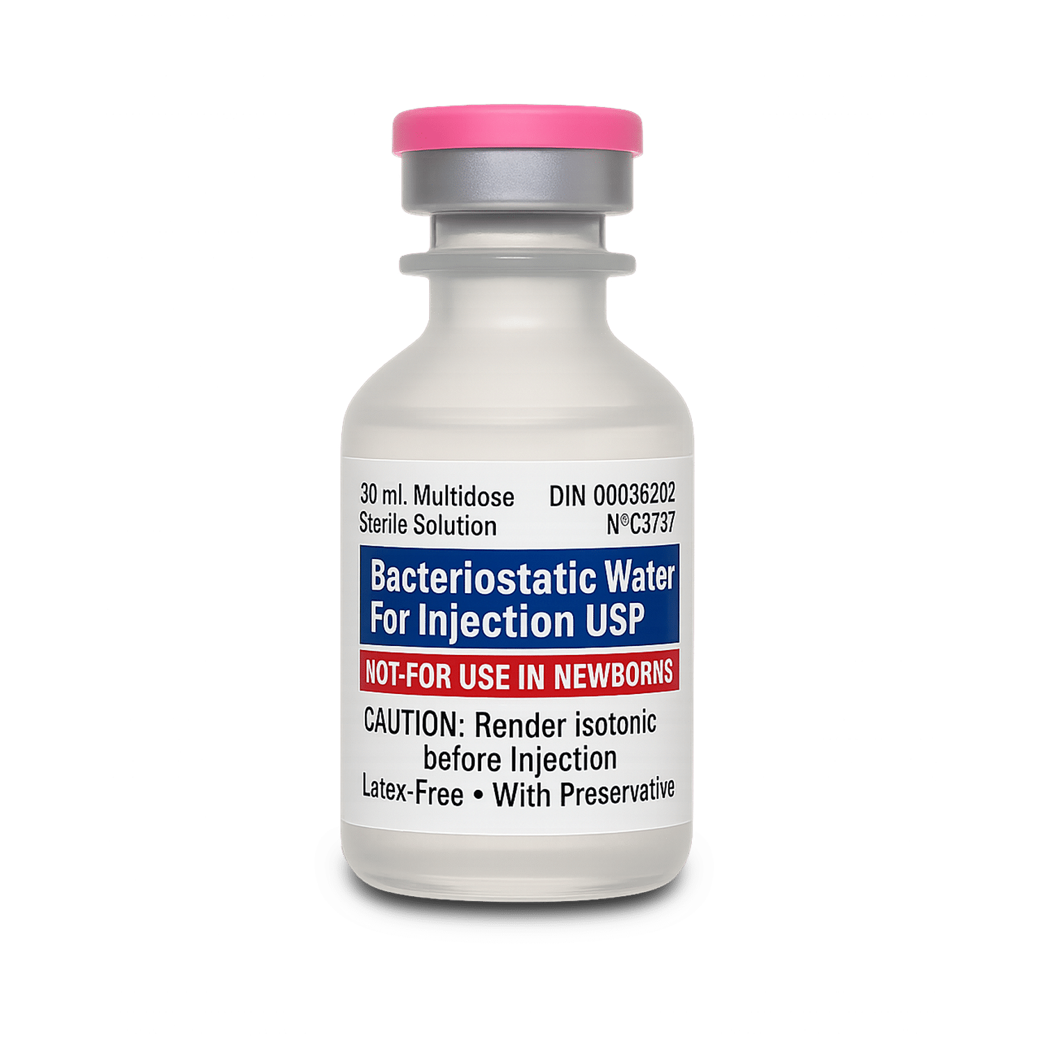 Bacteriostatic Water (Pfizer) 30ml Multidose Vial (peptides/hgh etc) Bacteriostatic Water (Pfizer) 30ml Multidose Vial (peptides/hgh etc)