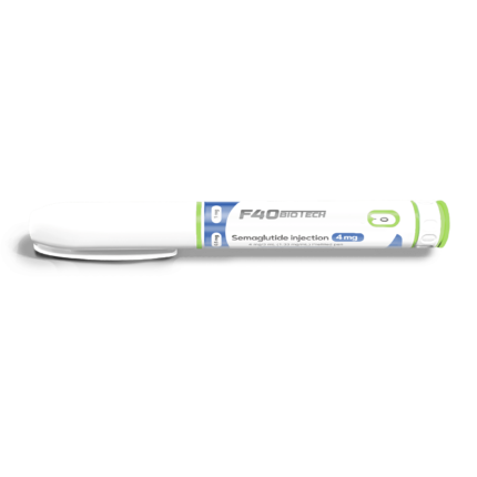 F40 Semaglutide (Generic Ozempic) pen 4mg - Adjustable dosage pen .25MG/.5MG/1MG injection. 3 SETTINGS