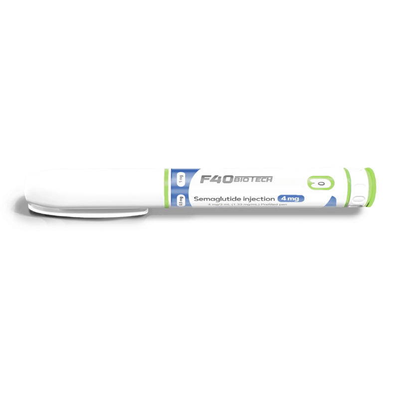 F40 Semaglutide (Generic Ozempic) pen 4mg - Adjustable dosage pen .25MG/.5MG/1MG injection. 3 SETTINGS