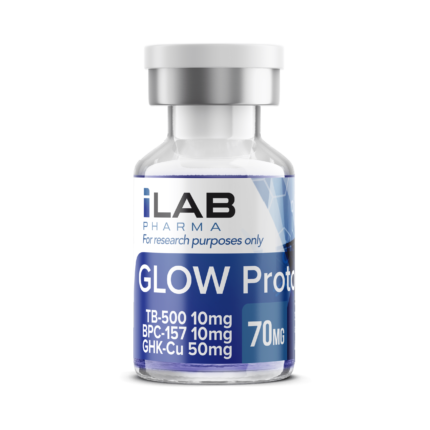 GLOW Protocol 70 - 10MG BPC157 - 50MG GHK-CU - 10MG TB-500