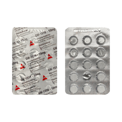 GW-1516 (Cardarine) - 10mg x 45 Tab 3 x Blister Pack