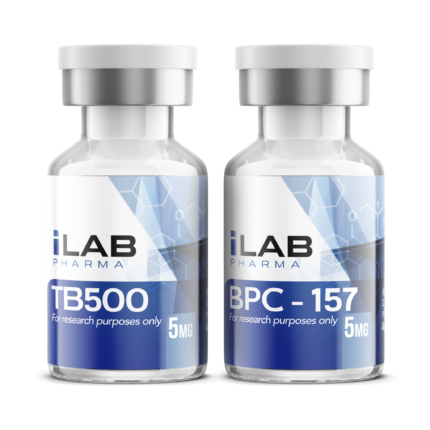 INJURY REPAIR PEPTIDE STACK (BPC-157 ; TB-500) (2 vial total = 1 of each) ( Quantitative and qualitative analysis second image)