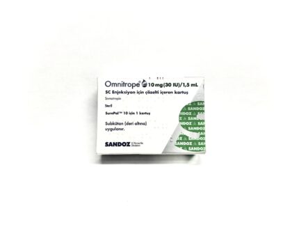 Omnitrope Somatropin 30IU (10mg) 1 Cartridge 04/05 EXPIRE
