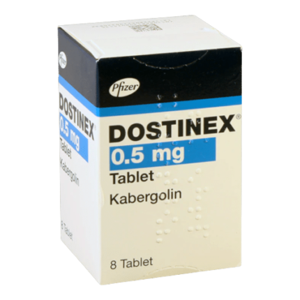 PFIZER DOSTINEX 0.5MG [8 TABLET] ORIGINAL IMPORTED FROM TURKEY (cabergoline / caber - prolactin control )