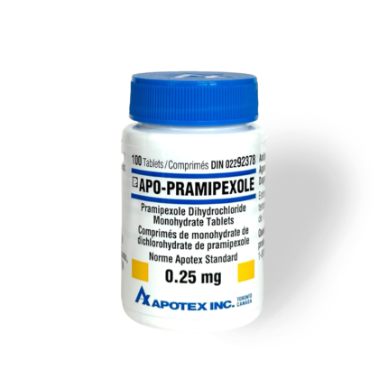 Pramipexole 0.25mg x 100 -APO [prolactin control]