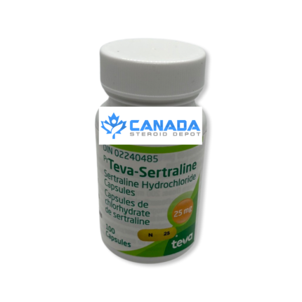 SERTRALINE - TEVA [ZOLOF] [ 25MG] [100 CAPSULES]