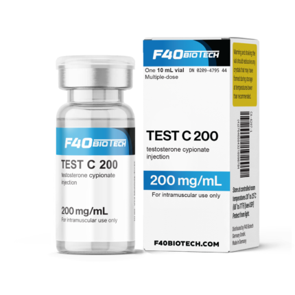 TEST C 200 - MCT - F-40 Biotech Injectables Germany
