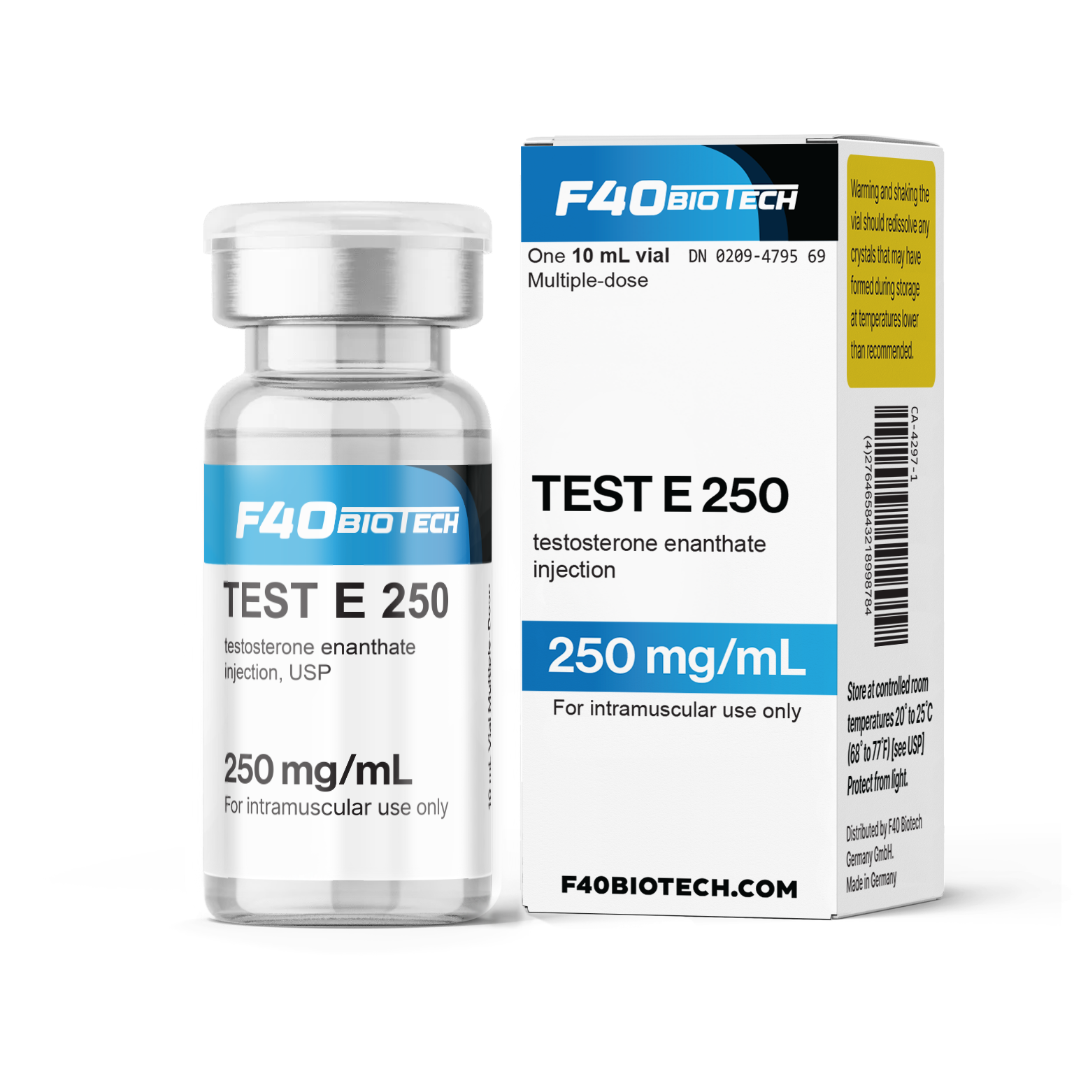 TEST E 250 - MCT - F-40 Biotech Injectables Germany (Qualitative and quantitative analysis second image) TEST E 250 - MCT - F-40 Biotech Injectables Germany (Qualitative and quantitative analysis second image)