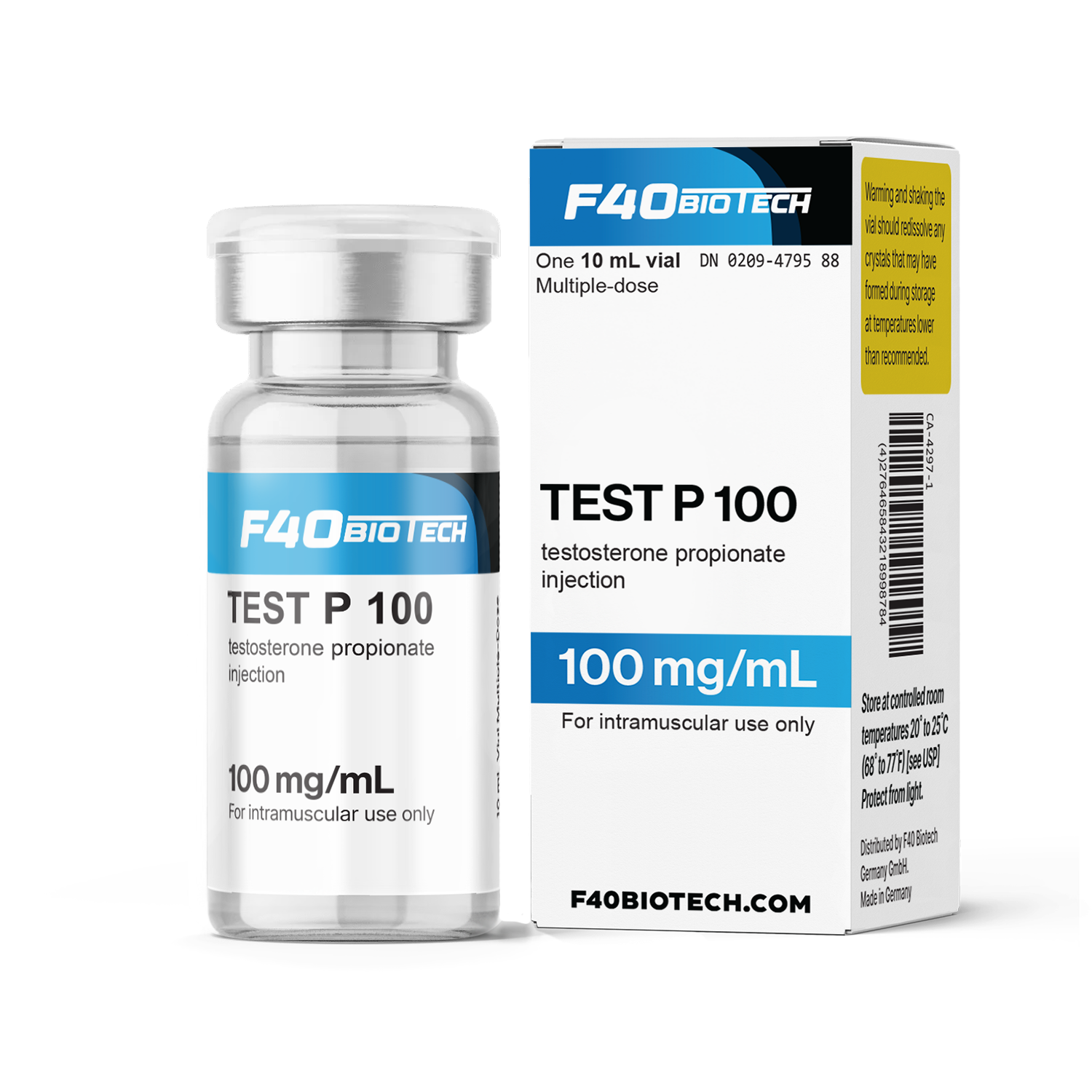 Testosterone prop 100 - MCT - F-40 Biotech Injectables Germany (Qualitative and quantitative analysis second image) Testosterone prop 100 - MCT - F-40 Biotech Injectables Germany (Qualitative and quantitative analysis second image)