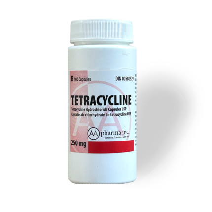 TETRACYCLINE 250MG x 100 – AA PHARMA | CANADA PHARMACEUTICAL GRADE